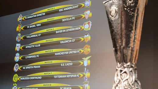 Sorteggio Europa League: Sparta Praga-Lazio negli ottavi di finale