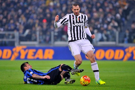 Juventus, contro l'Inter rientra Chiellini. Sarà di nuovo 3-5-2