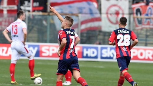 Crotone-Vicenza 2-0, riscossa rossoblù