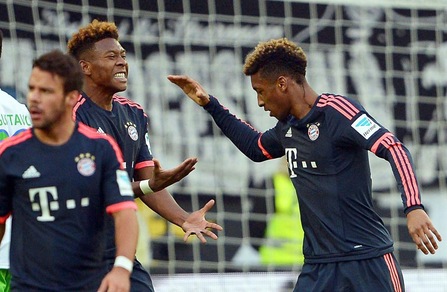 Bundesliga, Wolfsburg-Bayern Monaco 0-2: festa Coman e Lewandowski