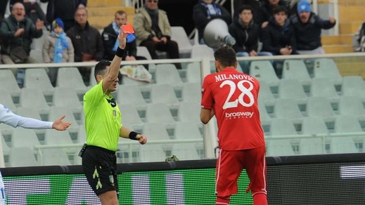 Serie B, gli squalificati: tre turni a Milanovic