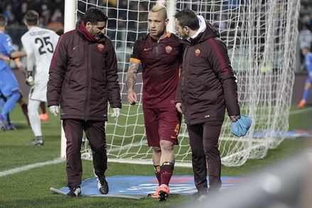 Serie A Roma, per Nainggolan risentimento al polpaccio