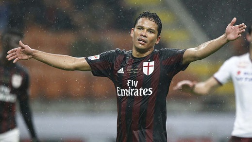 Serie A Milan, per Bacca lavoro a parte