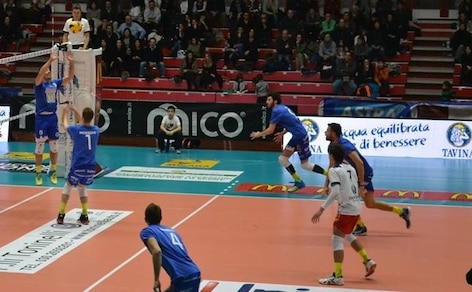 Volley: A2 Maschile, Brescia travolge Castellana Grotte a domicilio