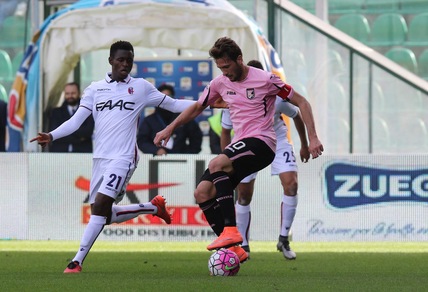 Serie A, Palermo-Bologna 0-0: Vazquez furibondo per il cambio