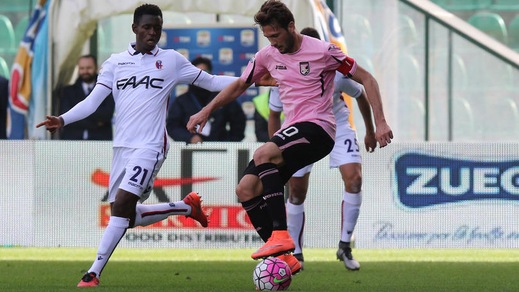 Serie A, Palermo-Bologna 0-0: Vazquez furibondo per il cambio