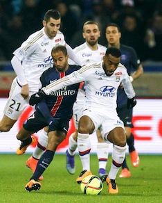 Ligue1: Lione-Psg 2-1, caduta a sorpresa