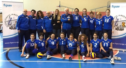 Sitting Volley: L' Italia femminile batte due volte la Croazia