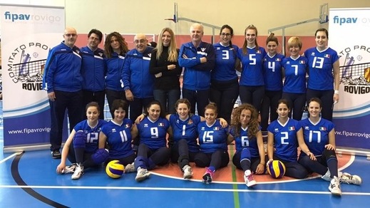Sitting Volley: L' Italia femminile batte due volte la Croazia