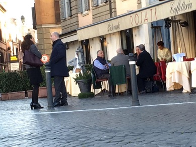 Serie A Roma, Pallotta a pranzo a Piazza del Popolo