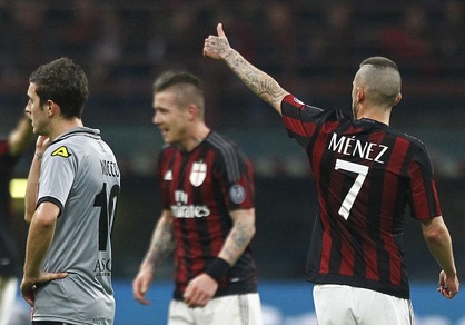 Coppa Italia, Milan-Alessandria 5-0: Menez-Romagnoli show, rossoneri in finale dopo 13 anni