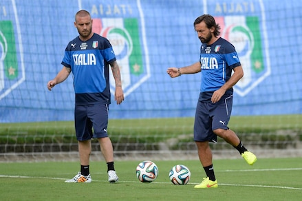 Europei 2016, Pirlo e De Rossi fuori dall’Italia!