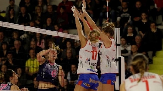 Volley: A1 Femminile, Conegliano batte Novara e scappa