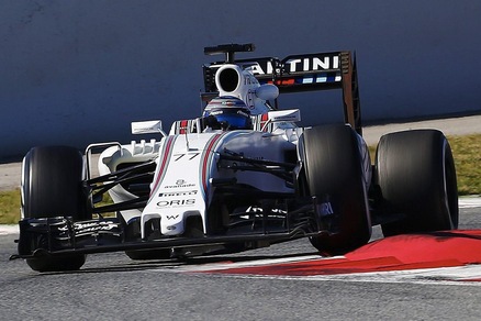 F1 Barcellona: Bottas in testa, Vettel quarto