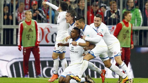 Bundesliga, clamoroso Bayern: va ko con il Mainz. La Juventus ci crede