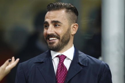 Cannavaro e Gattuso a Roma con la Coppa Italia