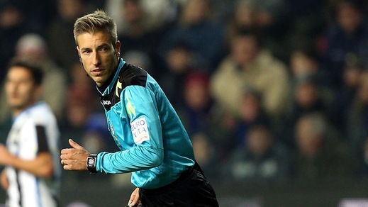 Lazio, Massa di Imperia dirigerà la sfida col Torino