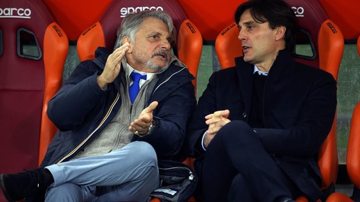 Serie A Sampdoria, Ferrero in visita prima del Verona