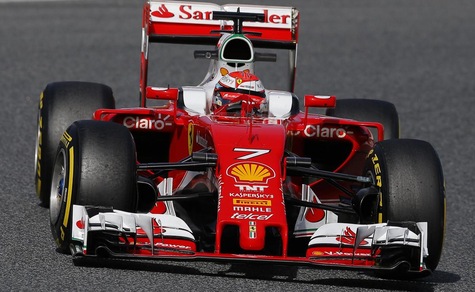 F1 Barcellona, Raikkonen si conferma il più veloce
