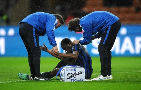 Inter, Kondogbia: «Testata Lichtsteiner? Niente di grave, sto bene»