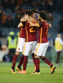 Serie A, Roma-Fiorentina 4-1: El Shaarawy-Salah (2)-Perotti-Ilicic