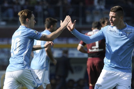 Serie A, Torino-Lazio 1-1: Biglia salva i biancocelesti, fuori Cataldi e Lulic dopo 39'