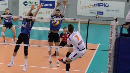 Volley: A2 Maschile, per Cantù una vittoria che può valere i play off