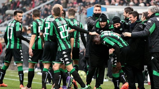 Serie A, Sassuolo-Milan 2-0: Duncan e Sansone stendono i rossoneri