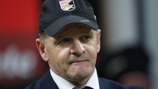 Serie A Palermo, Iachini: «Non dobbiamo pensare alla classifica»