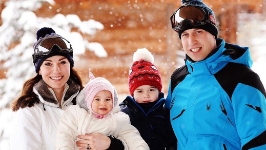Vacanze sulla neve per la royal family