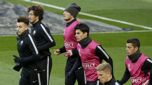 Roma, allenamento al Bernabeu: quanta concentrazione prima del Real Madrid