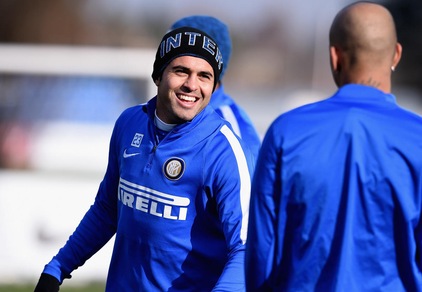 Inter, sole e sorrisi in allenamento