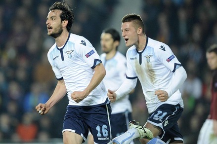 Europa League, Sparta Praga-Lazio 1-1: Parolo risponde a Frydek