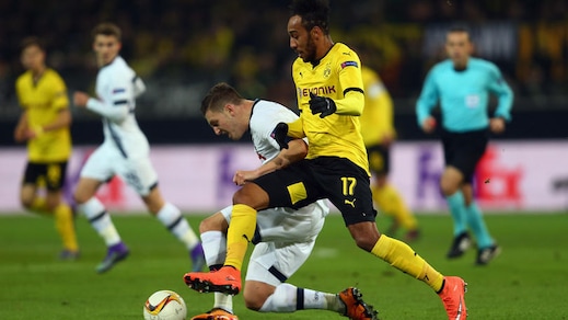 Europa League: vola il Dortmund, trionfo Lazio a 15,00