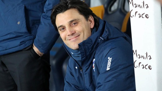 Serie A Sampdoria, Montella: «Non dobbiamo essere tranquilli»