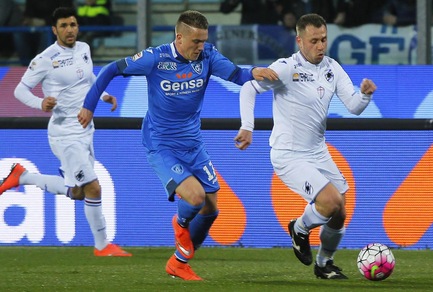 Serie A, diretta Empoli-Sampdoria 1-1