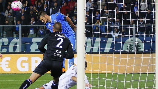 Serie A, Empoli-Sampdoria 1-1: Laurini risponde a Quagliarella