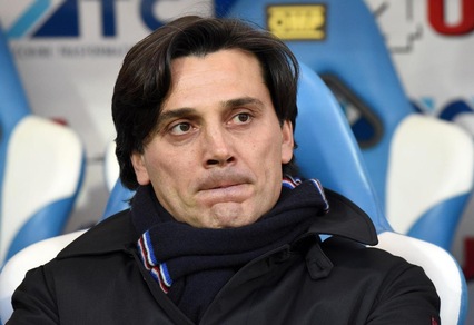 Serie A Sampdoria, Montella: «L'Empoli bravo a metterci in difficoltà»