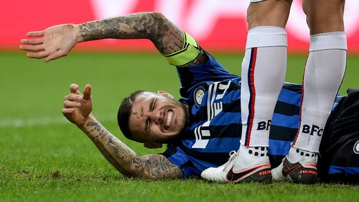 Inter, Icardi infortunato contro il Bologna