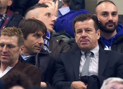 Serie A, Inter-Bologna: Conte e Dunga insieme in tribuna