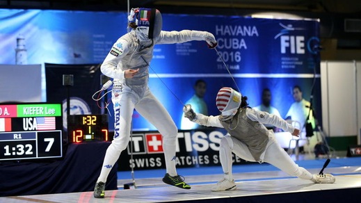 Scherma, cdm fioretto: Errigo vince a Cuba e torna in testa