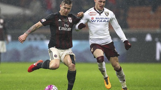 Kucka kappaò, il Milan contro il Chievo con Bacca-Menez