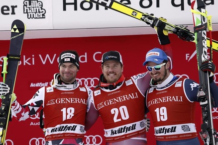 Sci, cdm, Paris terzo superG Kvitfjell: primo Jansrud