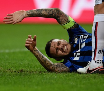 Serie A Inter, un mese di stop per Icardi: salta la Roma