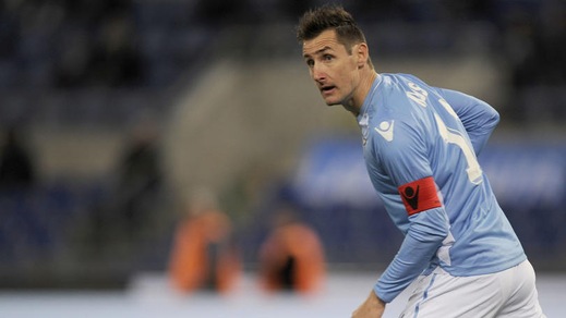 Klose: «Lazio, se giochi così sei una grande squadra»