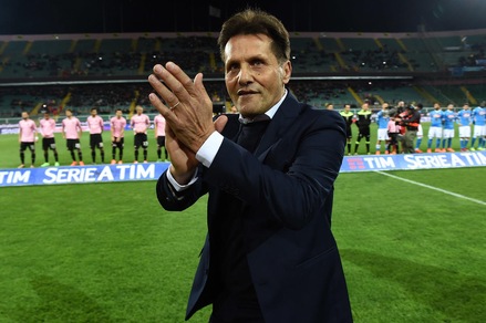 Serie A Palermo, Novellino: «Rigore Napoli? Il fallo all'inizio è di Albiol»