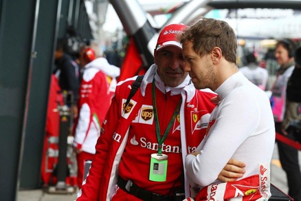 F1 Gp Australia, Vettel: «Pista bagnata, giornata inutile»