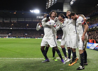 Champions, Psg in semifinale a 1,57