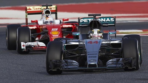 F1 Gp Australia: Hamilton ancora primo, ma Vettel c’è