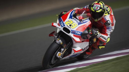 MotoGp Qatar, Iannone: «La moto va molto forte»
